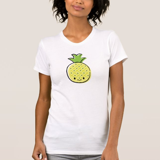 T-shirt ananas mignon (Devant)