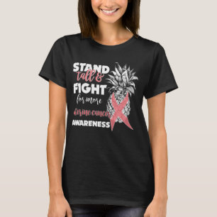 T-shirt ananas stand de sensibilisation au cancer utérin h