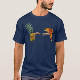 T-shirt Ananas sur pizza Création d'un chef-d'oeuvre amusa