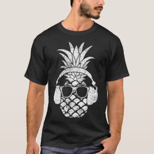 T-shirt Ananas vintage Hawaiian Aloha Beach Cockt aux frui