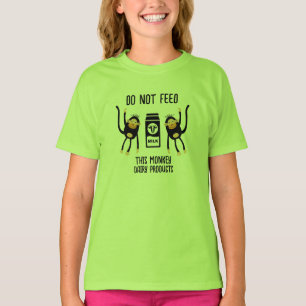 T-shirt Anaphylaxie Enfants Avertissements allergiques