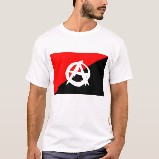 T-shirt Anarchie de chemise de symbole du drapeau A