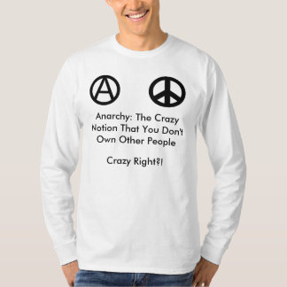 T-shirt Anarchie : La notion folle