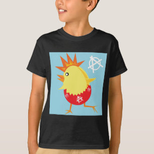 T-shirt anarchie punk rock easter chick