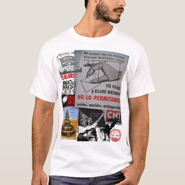 T-shirt anarchosyndicalism2 (Devant)
