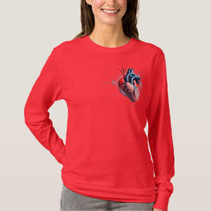 T-shirt Anatomical Heart – Medical Art Design for Science