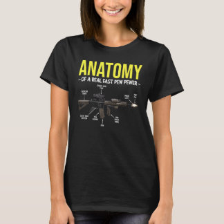 T-shirt Anatomie amusante d'une sécurité et de protéger Pr