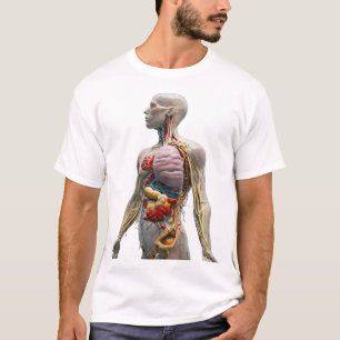T-shirt Anatomie artistique : Révéler l'complexité du corp