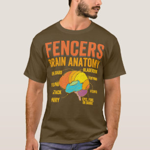 T-shirt Anatomie cérébrale des clôtures (2)