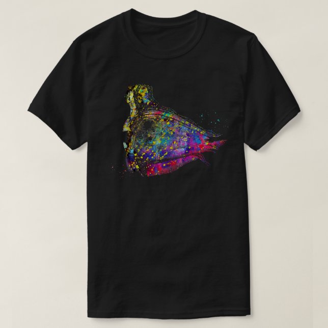 T-shirt Anatomie des yeux (Design devant)