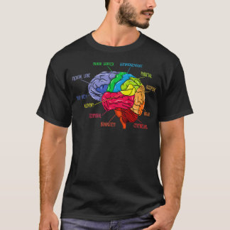 T-shirt Anatomie Du Cadeau Neurologue Du Cerveau