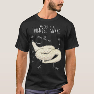 T-shirt Anatomie du serpent à museau de neige