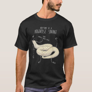 T-shirt Anatomie du serpent à nez retroussé de neige Maman