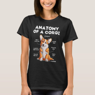 T-shirt Anatomie d'un Corgi