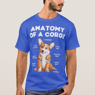 T-shirt Anatomie D'Un Corgi27