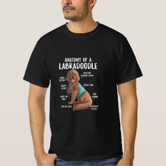 T-shirt Anatomie D'Un Retriqueur Labrador Labradoodle