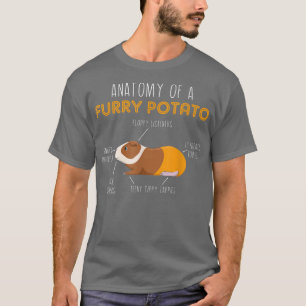 T-shirt Anatomie D'Une Pomme De Terre Furieuse Cadeaux De