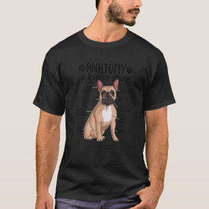 T-shirt Anatomie Français Chien Chien Chien Chien Français