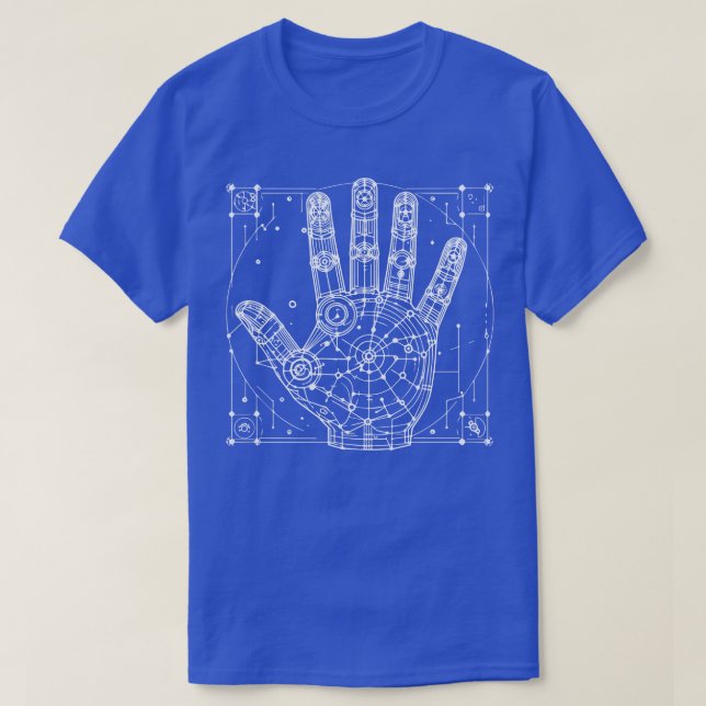 T-shirt anatomie manuelle (Design devant)