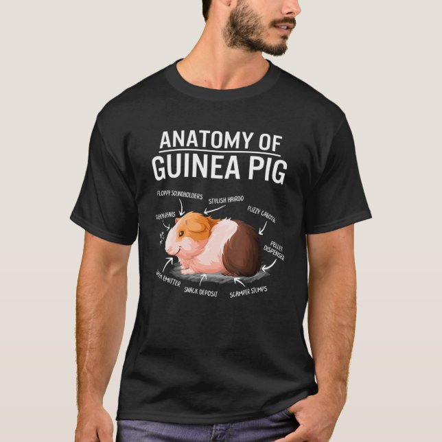 T-shirt Anatomy Of Guinée (Devant)