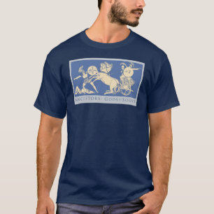 T-shirt ANCÊTRES : Dieux du son - guerriers grecs