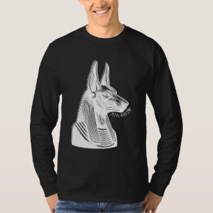 T-shirt Ancien Dieu Égyptien Anubis Oeil De Horus Kemet Eg