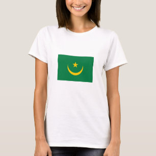 T-shirt Ancien drapeau de la Mauritanie