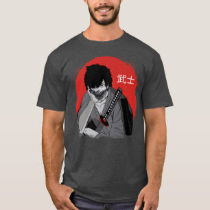 T-shirt Ancien guerrier japonais de Samurai Bushido Miyamo