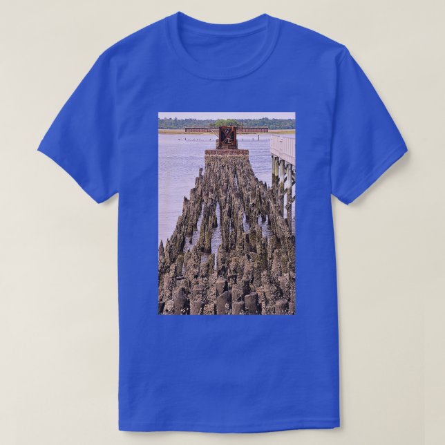 T-shirt Ancien Pilotes de chevalets ferroviaires 1 (Design devant)