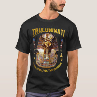 T-shirt Ancien roi égyptien Tut Tutankhamen Illuminati 