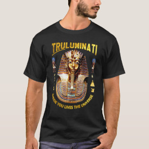 T-shirt Ancien roi égyptien Tut Tutankhamen Illuminati