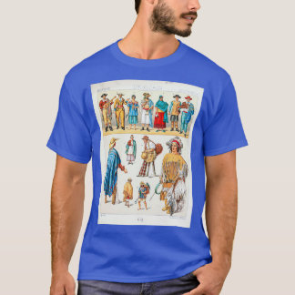 T-shirt Ancien vêtement autochtone américain de Geschich