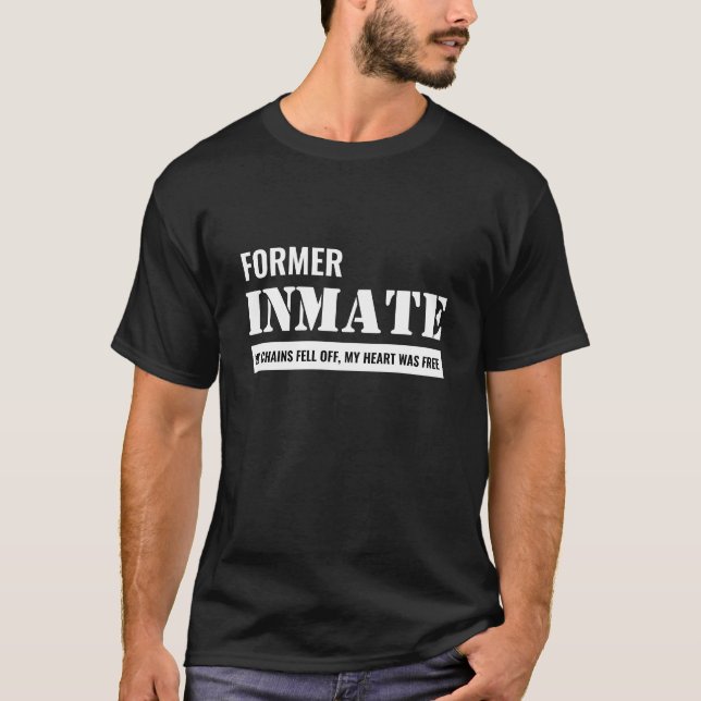 T-shirt Ancienne prison INMATE Christian (Devant)
