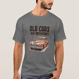 T-shirt Anciennes voitures Nouvelles Aventures Morris Ofor
