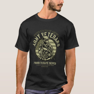 T-shirt Anciens Combattants De L'Armée Américaine