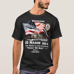 T-shirt Anciens combattants destroyers USS Mason