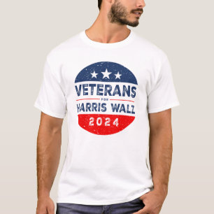 T-shirt Anciens Combattants Pour Harris 2024 Pour La Campa
