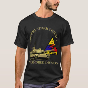 T-shirt Anciens combattants vétérans de la 2e Division bli