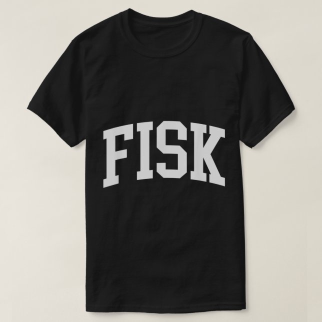 T-shirt Anciens du Fisk Athletic Arch College (Design devant)