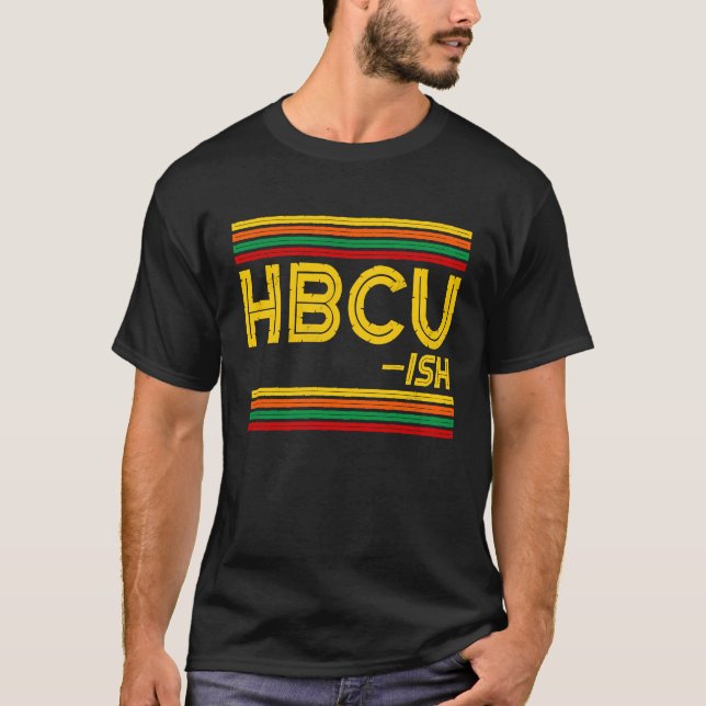 T-shirt Anciens élèves de collège noir historique HBCU ISH (Devant)