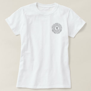 T-shirt Ancrage personnalisé du capitaine et du nom du bat
