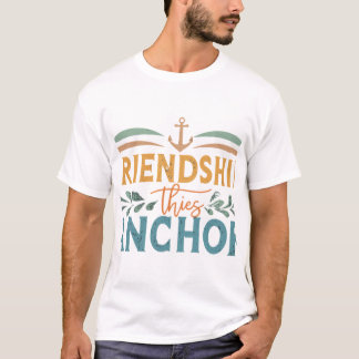 T-shirt Ancre d'amitié.