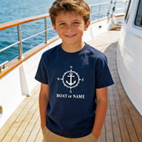 Ancre de boussole nautique Votre bateau ou nom Mar