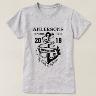 T-shirt Ancre de réunion familiale