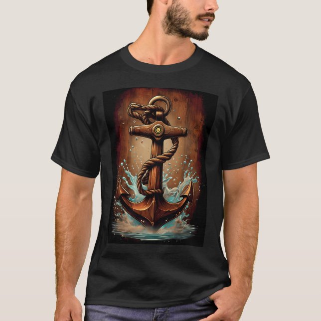 T-shirt Ancre Rustique (Devant)