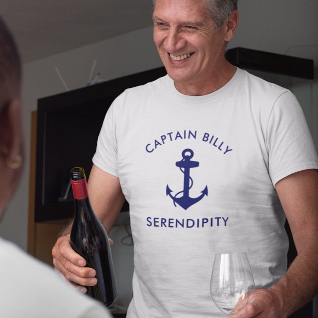 T-shirt Ancres classiques en bateau (Créateur téléchargé)