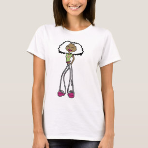 t-shirt and jeans