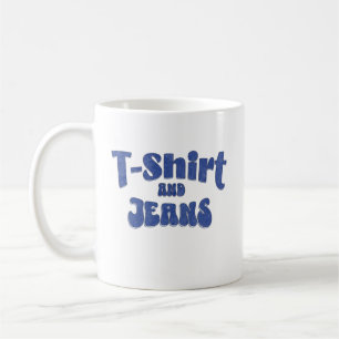 T-Shirt and Jeans Coffee Mug