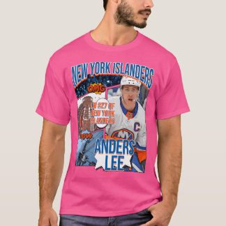 T-shirt Anders Lee Hockey Art Islanders 1