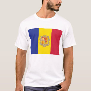 T-shirt Andorra Flag T-Shirt, Patriotic T-Shirts,